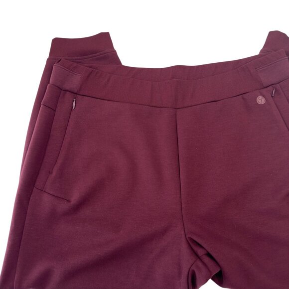 Talbots Womens Pull On Relaxed Fit Joggers Pants Size XL Side Zippered Pockets - Picture 9 of 10